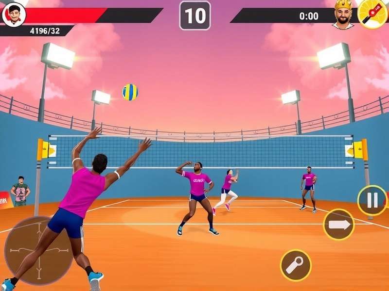 South India Volley Kings Game Screenshot